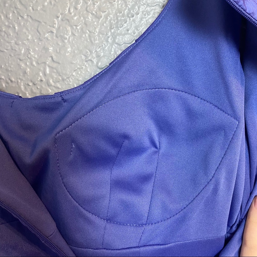 VINTAGE SIGNATURE RUFFLE CAP SLEEVE DRESS {8} - Picture 5 of 8